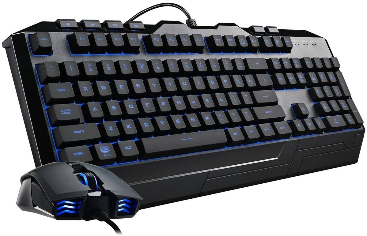Cooler Master Devastator 3 – Pack clavier AZERTY et souris gaming rétroéclairés