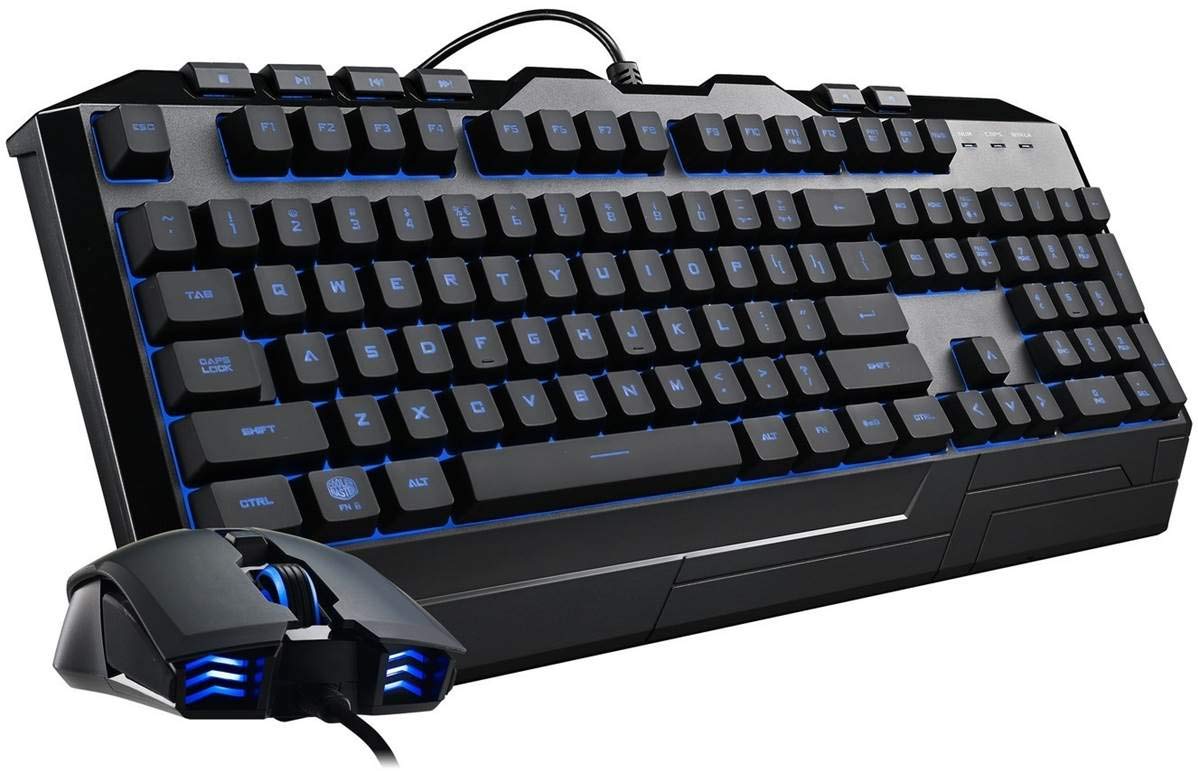 Cooler Master Devastator 3 – Pack clavier AZERTY et souris gaming rétroéclairés