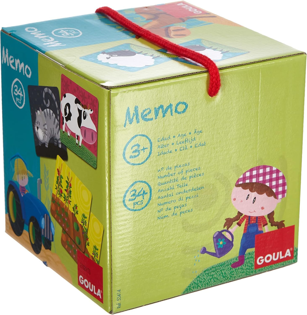 Goula Memo Square Farmhouse