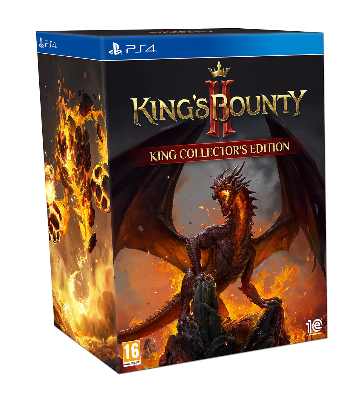 King's Bounty II – King Collector's Edition PS4 (couronne, artbook, bande-son)