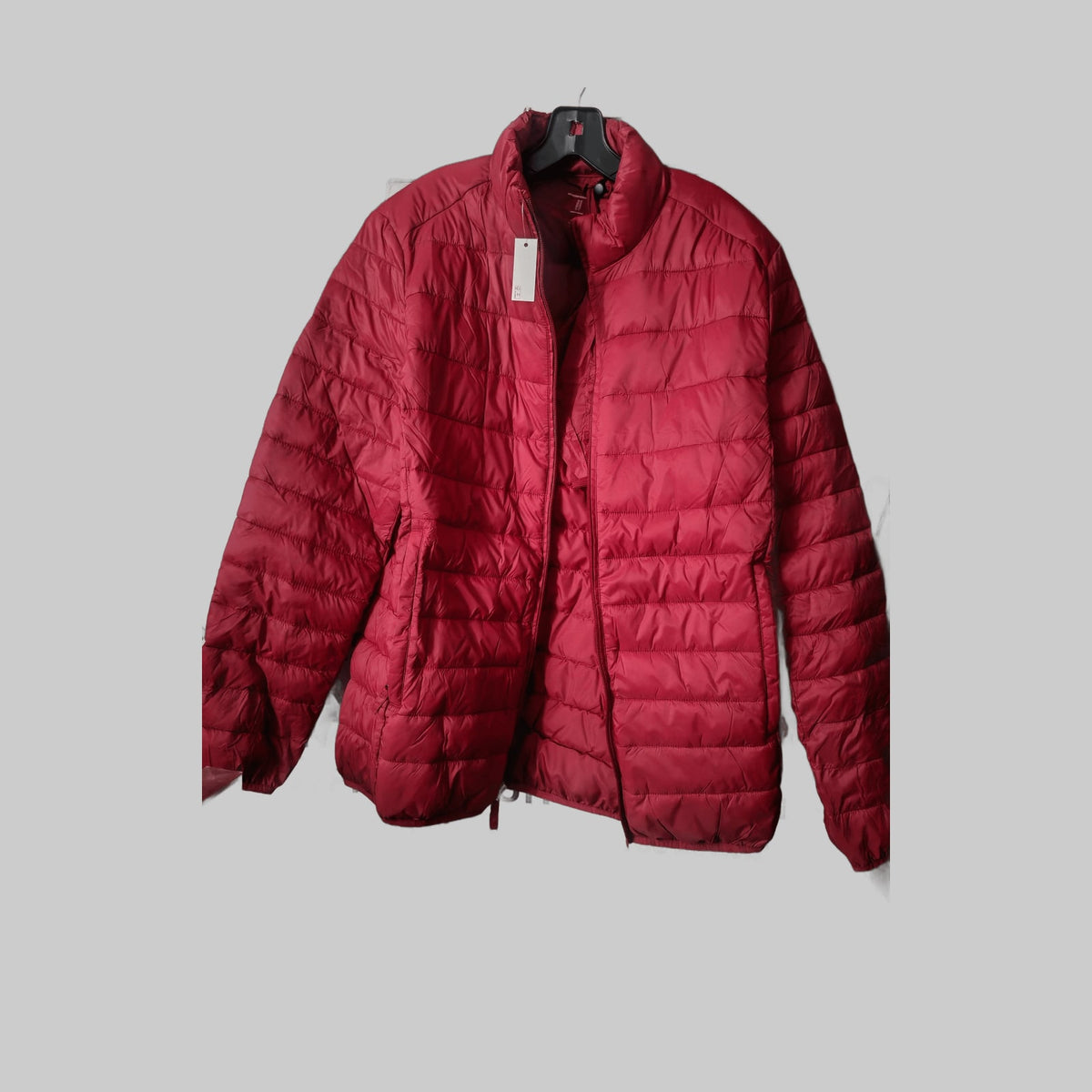 Amazon Essentials – Doudoune légère homme compressible, déperlante, bordeaux, taille M