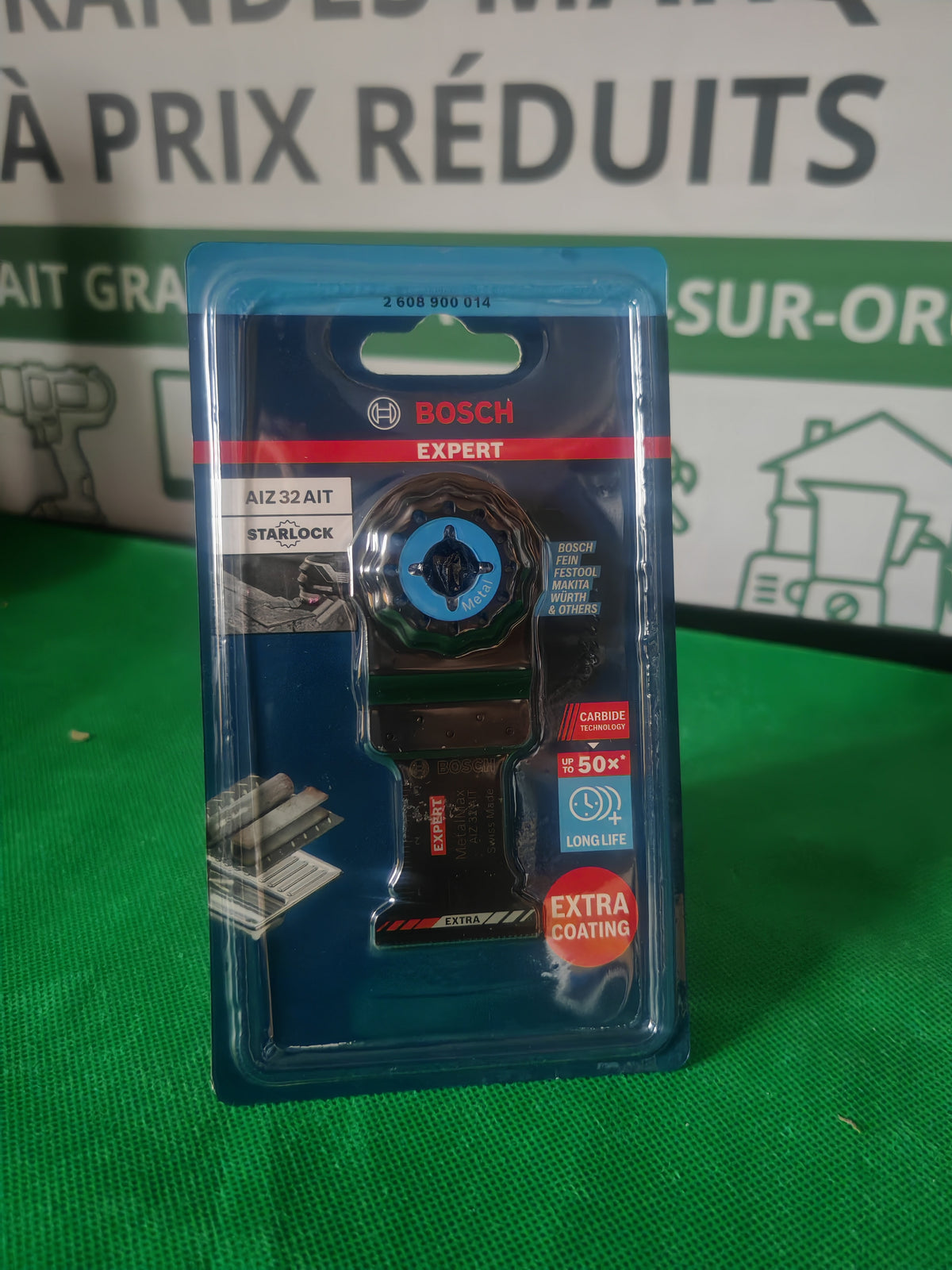 Lame Bosch Expert AIZ 32 AIT MetalMax Carbide Starlock sous blister