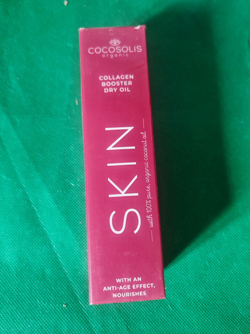 Boîte de l'huile sèche Cocosolis Skin Collagen Booster