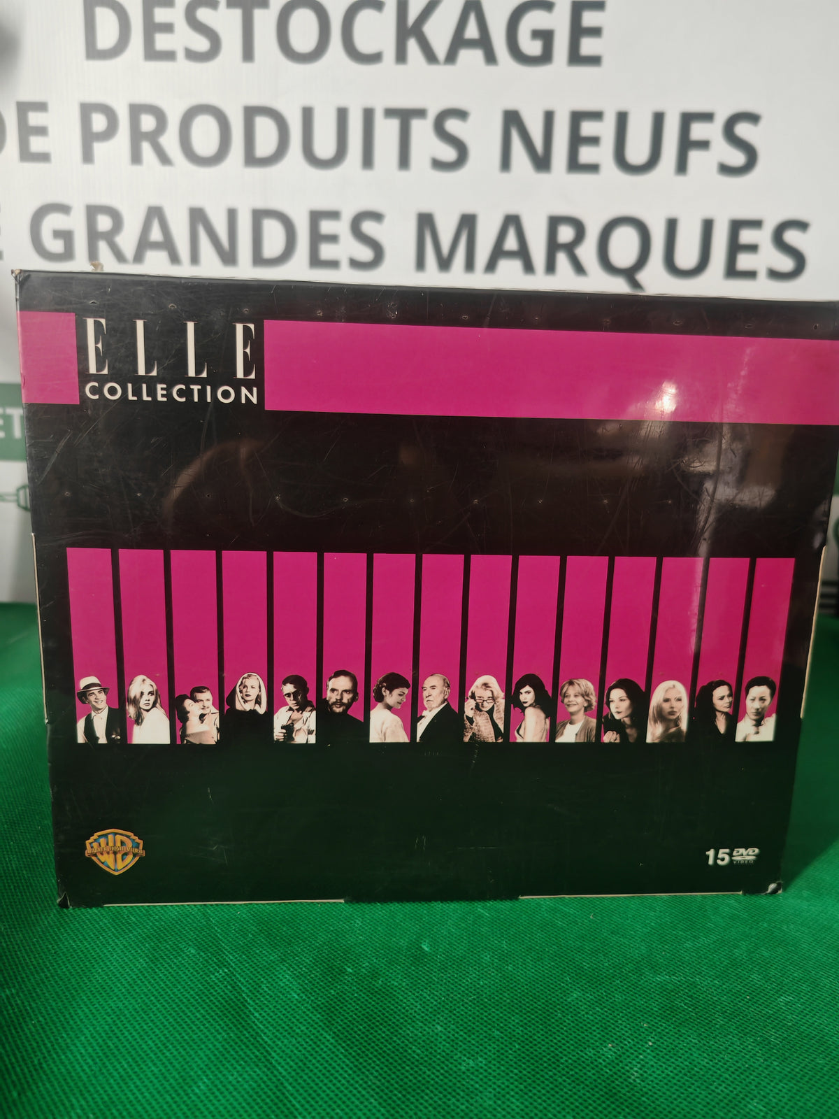 Coffret 15 DVD ELLE Collection, face