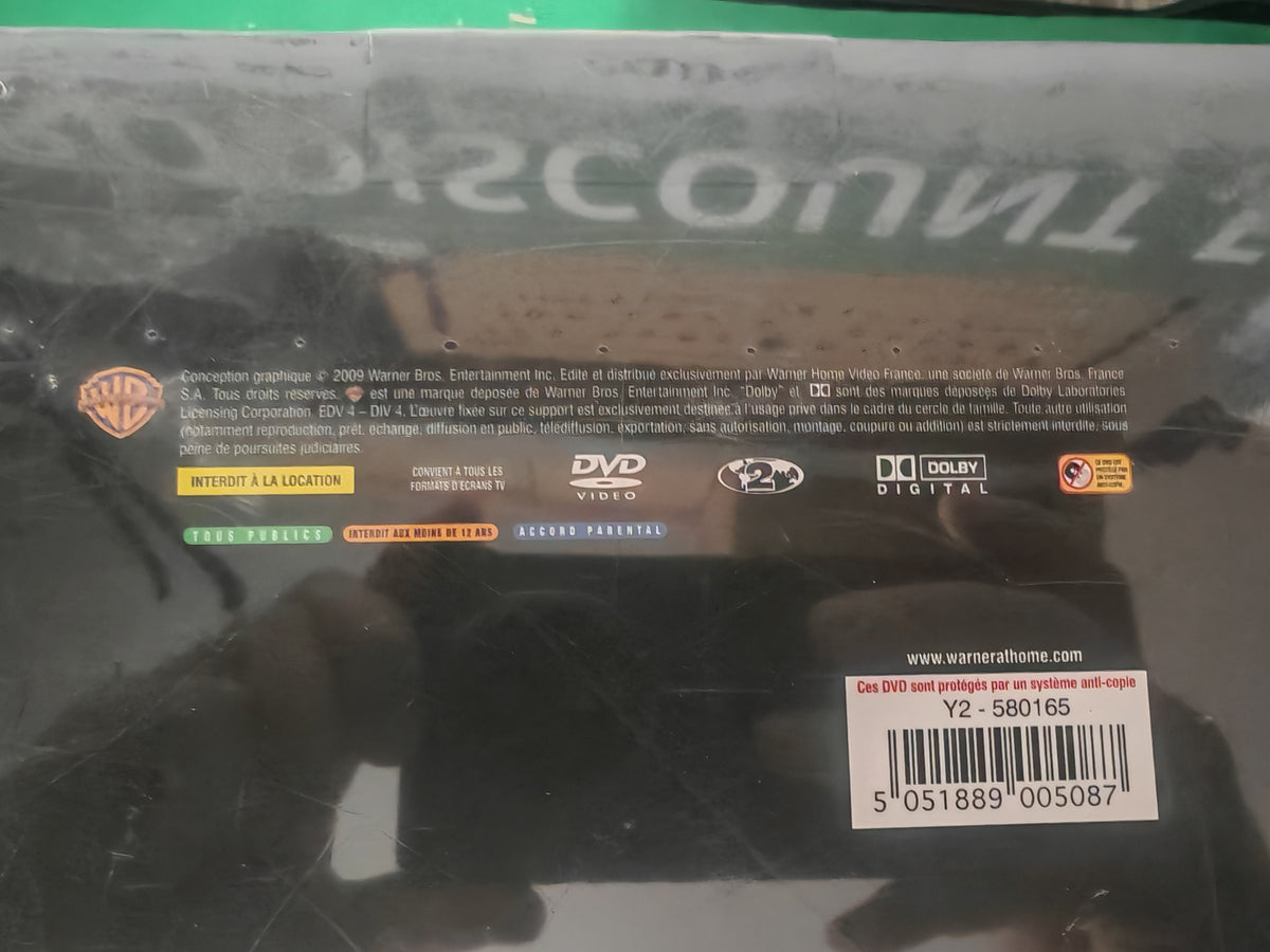 Mentions du coffret : DVD zone 2, Dolby Digital, EAN