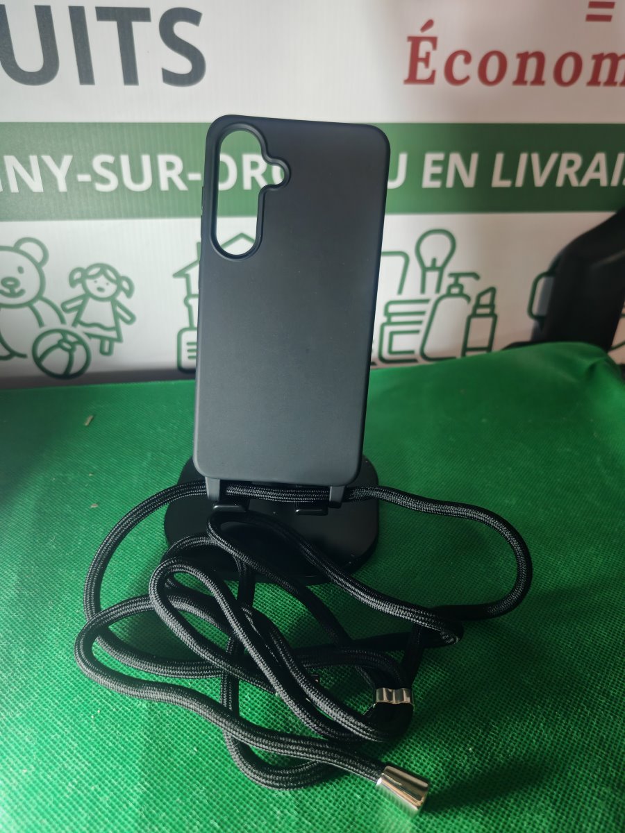 Coque Galaxy S24 cordon noir