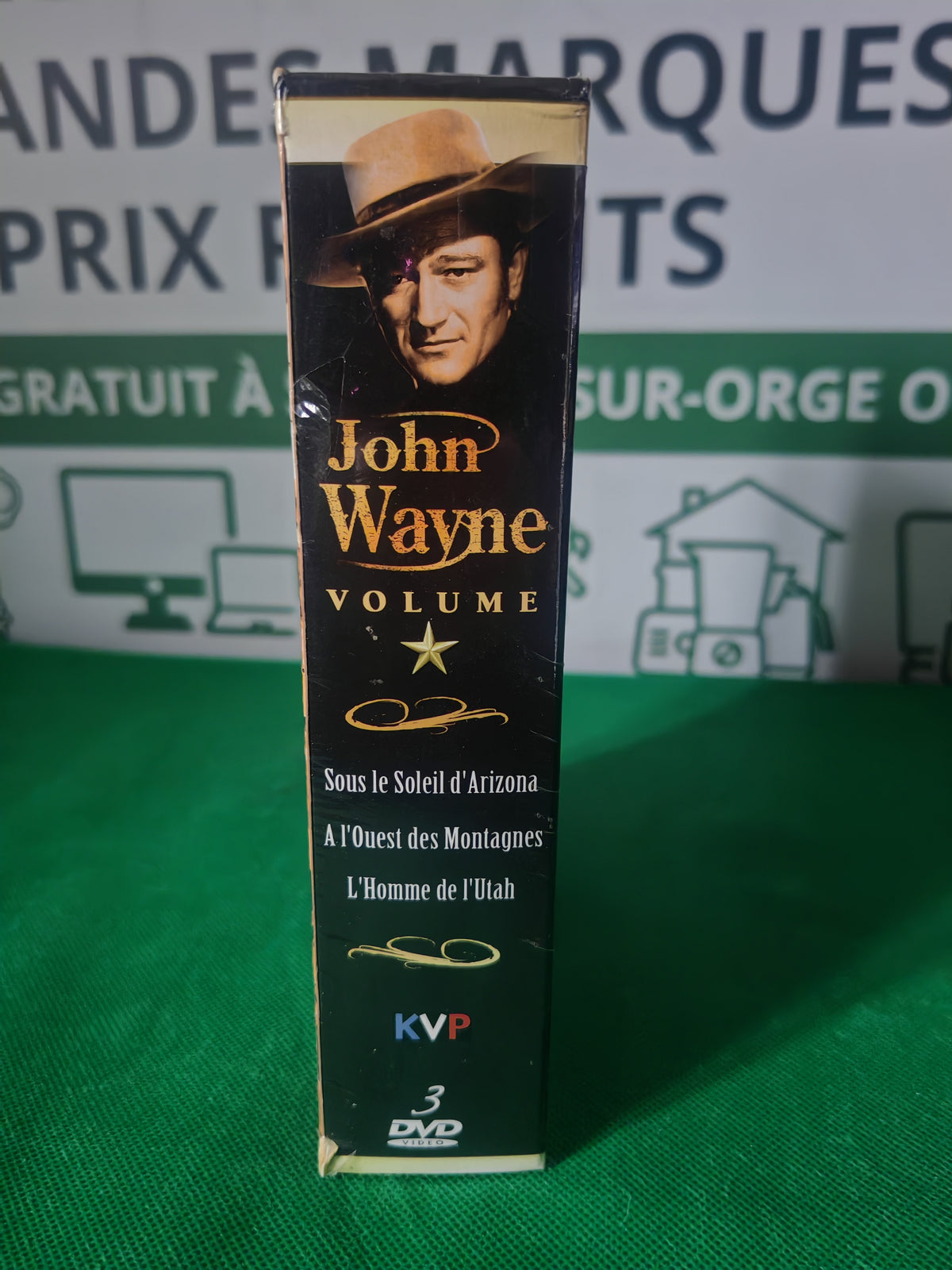 Tranche du coffret John Wayne