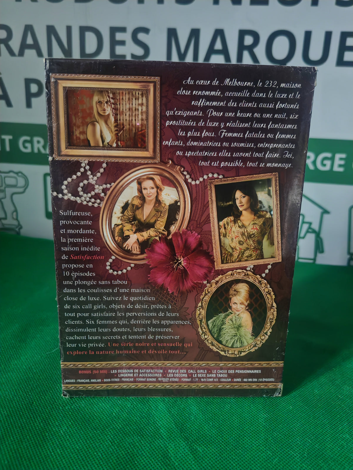 Dos du coffret Satisfaction
