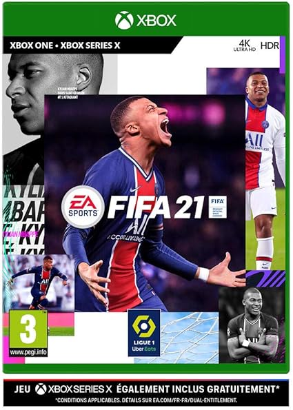 FIFA 21 Xbox One, jaquette