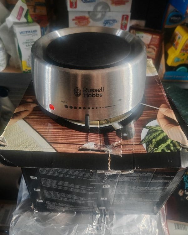 Socle chauffant inox avec thermostat de l'exemplaire vendu