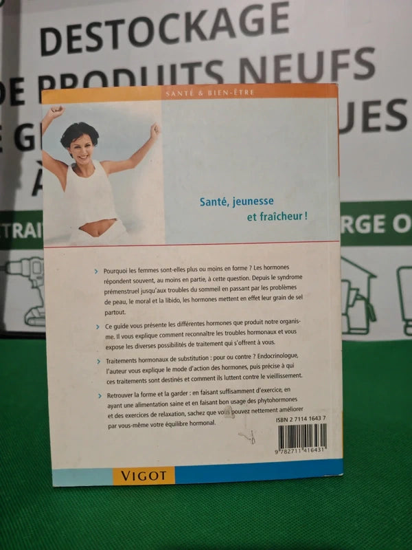 Livre Les Hormones, Vigot, quatrième de couverture