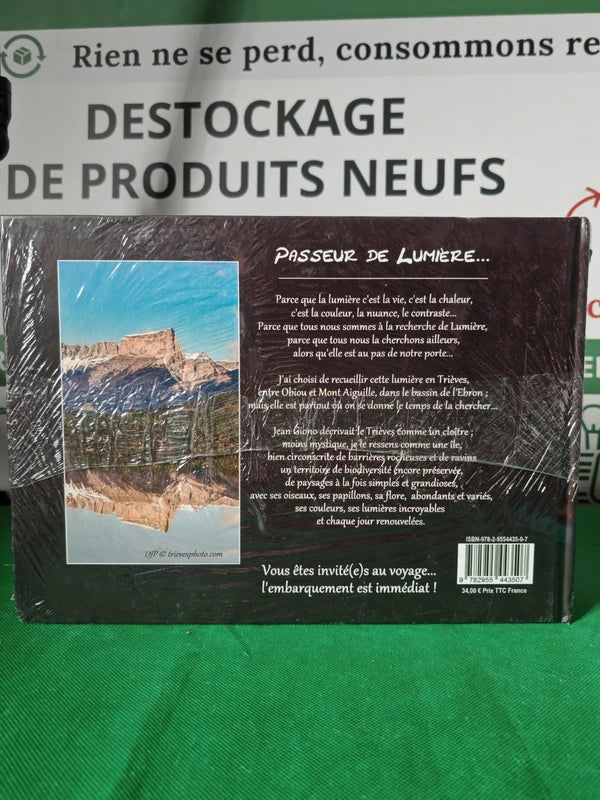 Livre Passeur de Lumière, Trièves, quatrième de couverture