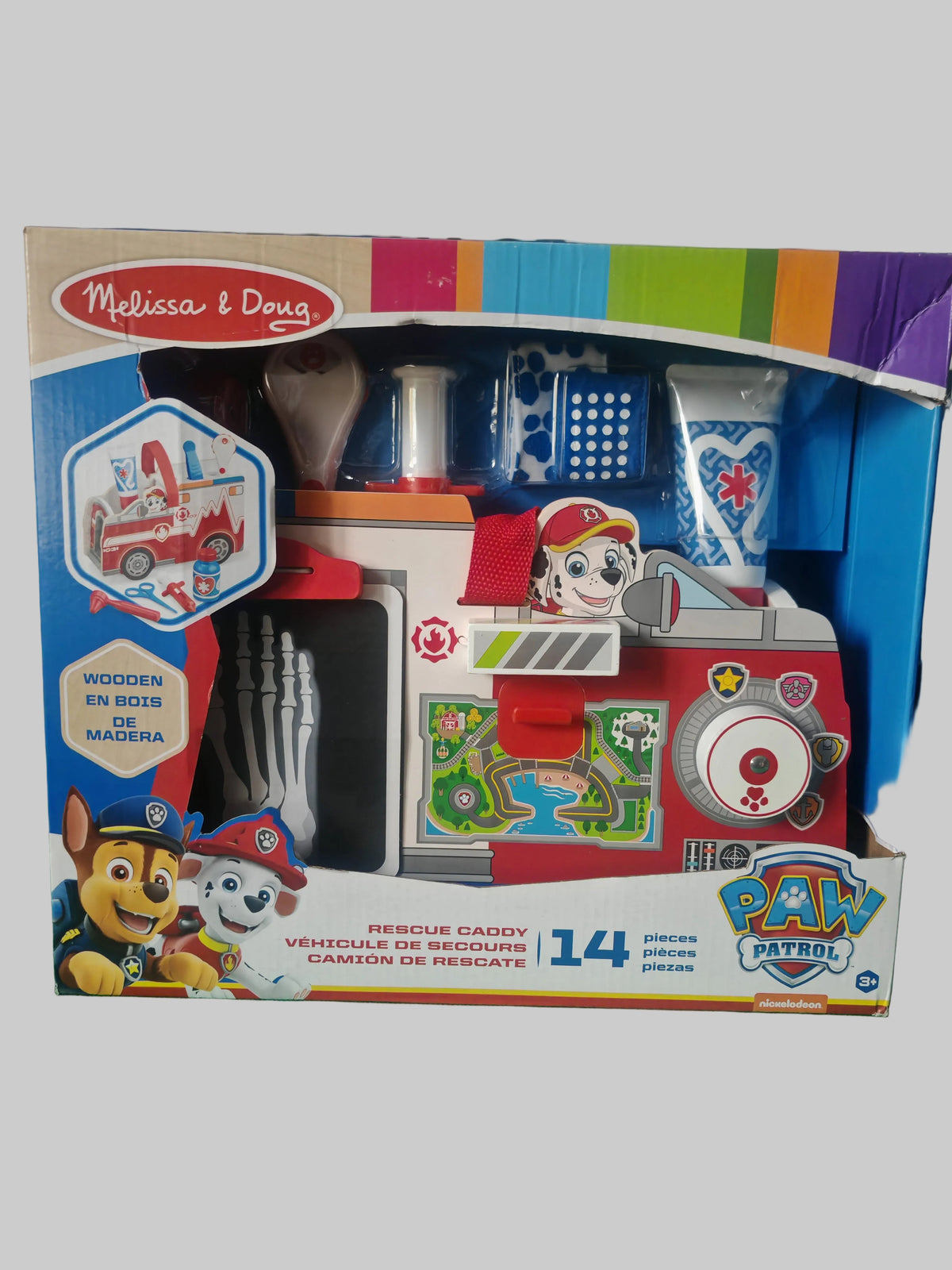 Véhicule de secours en bois de Marcus Pat' Patrouille Melissa & Doug