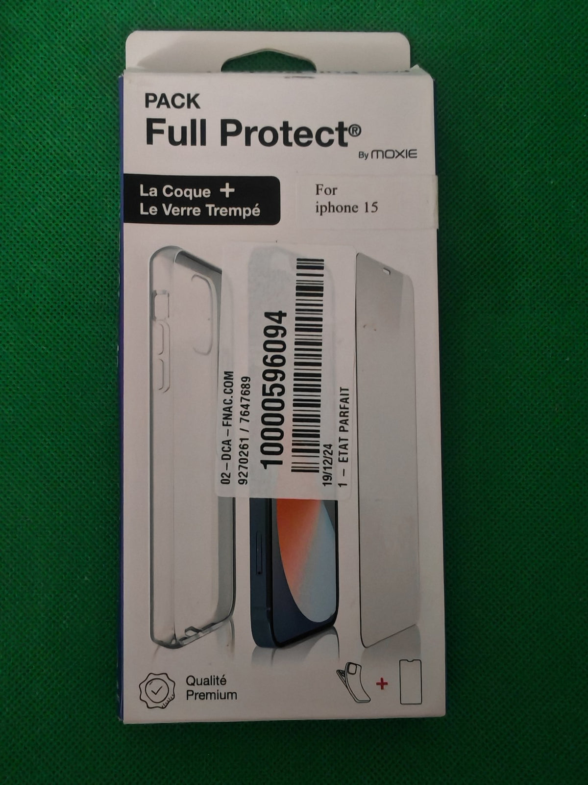 Pack Moxie Full Protect pour iPhone 15
