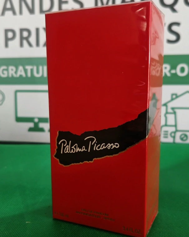 Paloma Picasso eau de parfum 100 ml dans sa boîte rouge