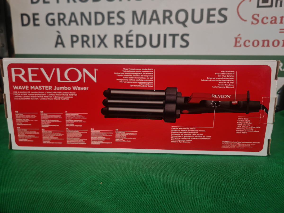 Revlon Wave Master : cylindres céramique, réglage de chaleur et cordon rotatif