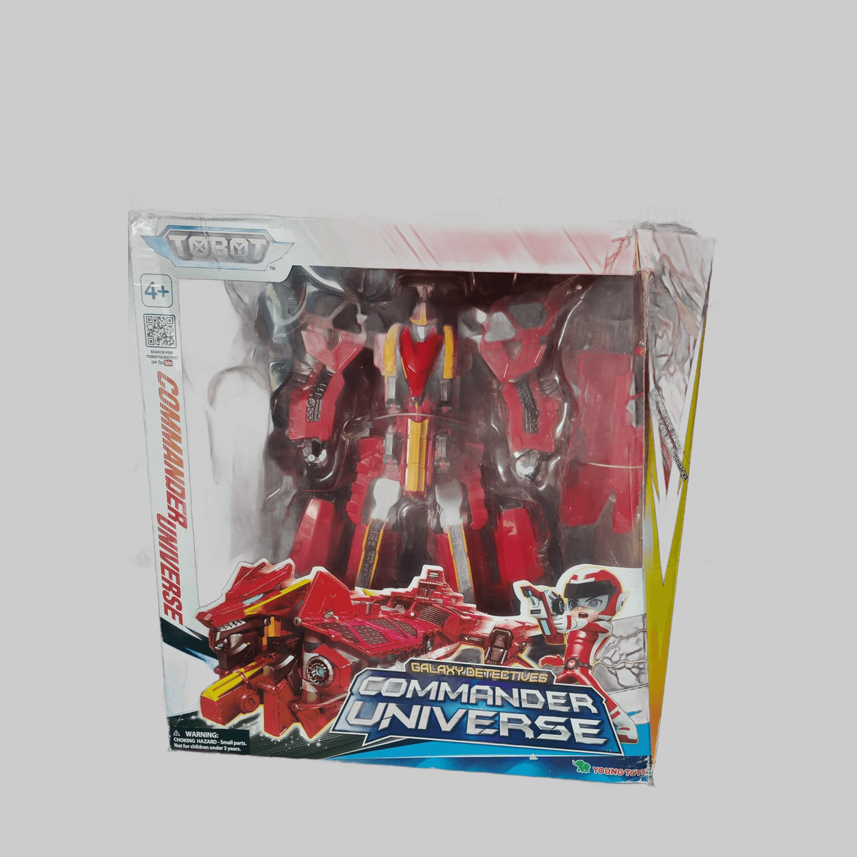 Tobot Galaxy Detectives Commander Universe – Robot transformable, Young Toys, dès 4 ans (emballage abîmé)