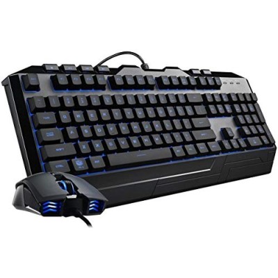 Cooler Master Devastator 3 Combo Clavier & Souris Gaming - AZERTY Français - Clavier à Membrane avec Rétroéclairage LED 7...