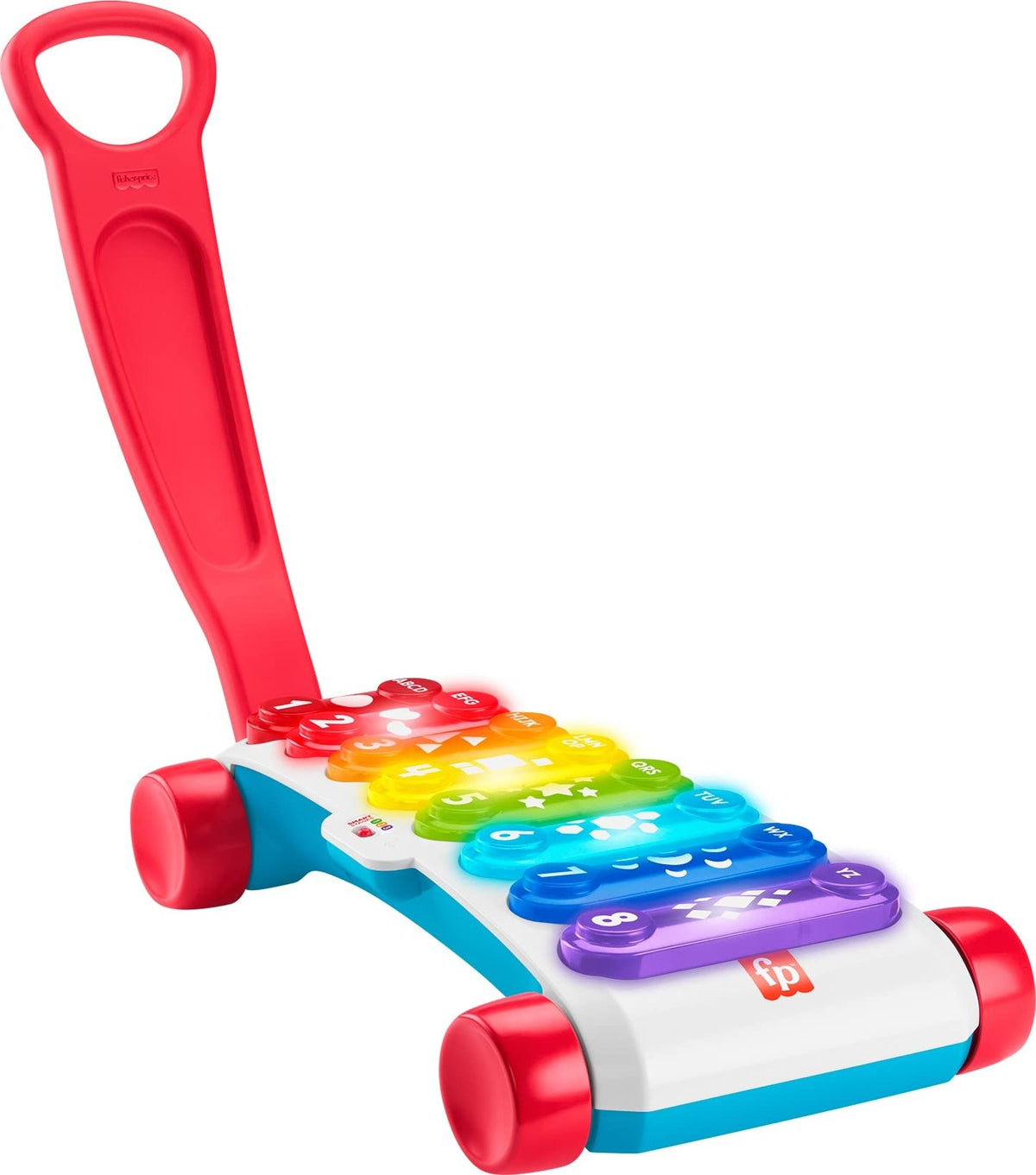 Fisher-Price HJK40 Giant Xylophone (French Version), Electronic Dummy Musical Instrument with Educational Songs for Toddlers, Children's Toy, from 9 Months