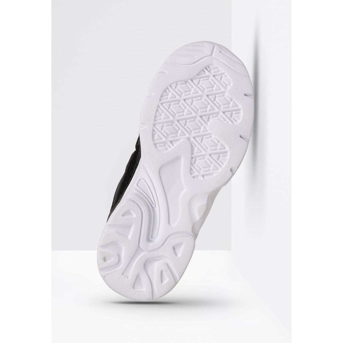 FILA Ventosa Velcro Kids – Baskets enfant mixte à scratch, noir et blanc, pointure 35