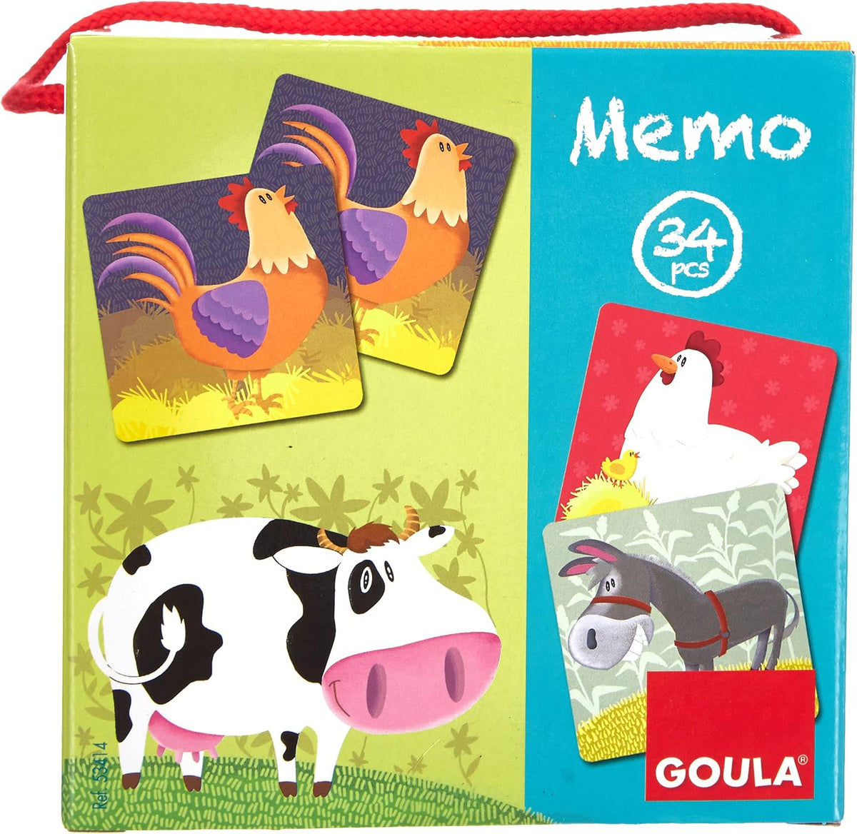 Goula Memo Square Farmhouse