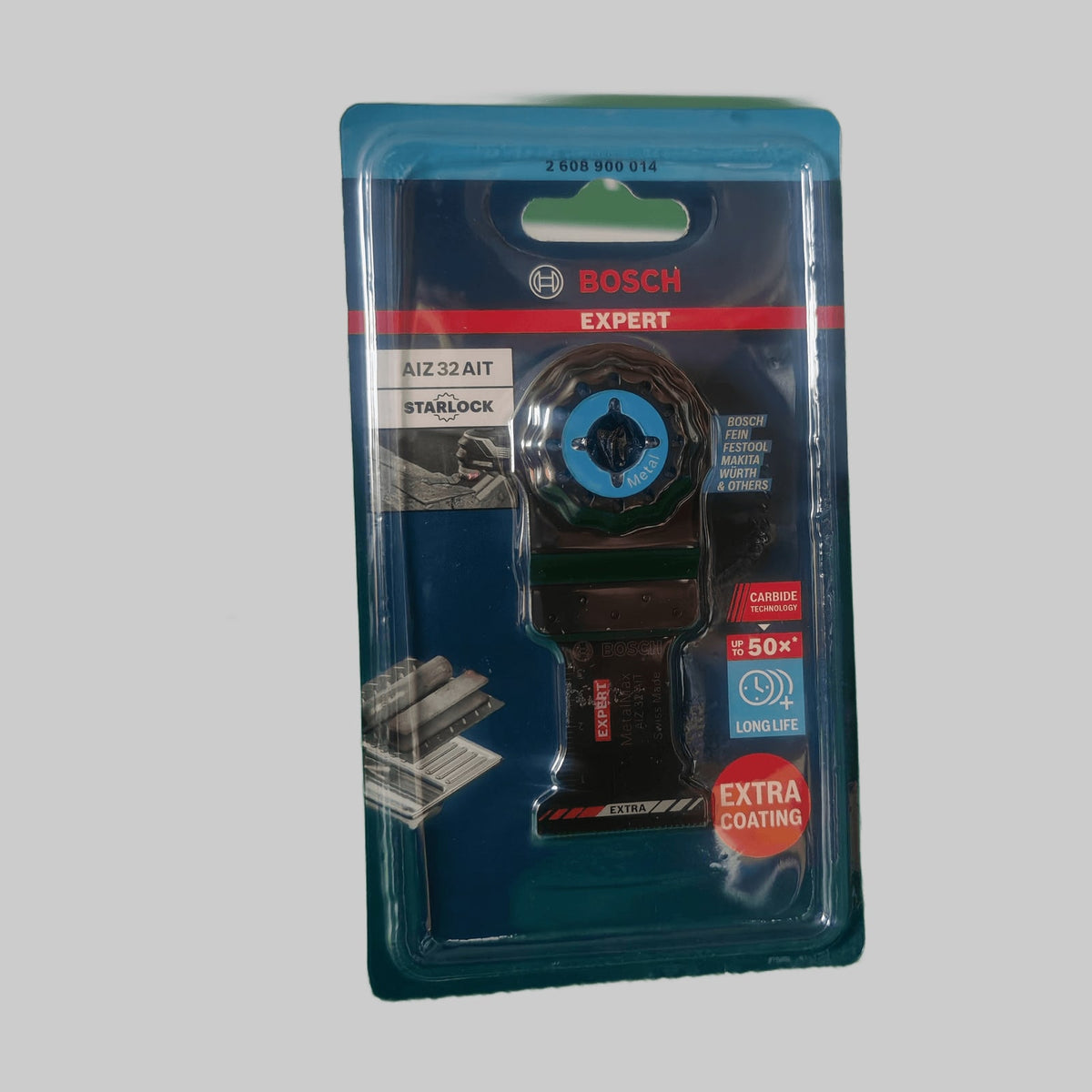 Lame Bosch Expert AIZ 32 AIT MetalMax Carbide Starlock sous blister