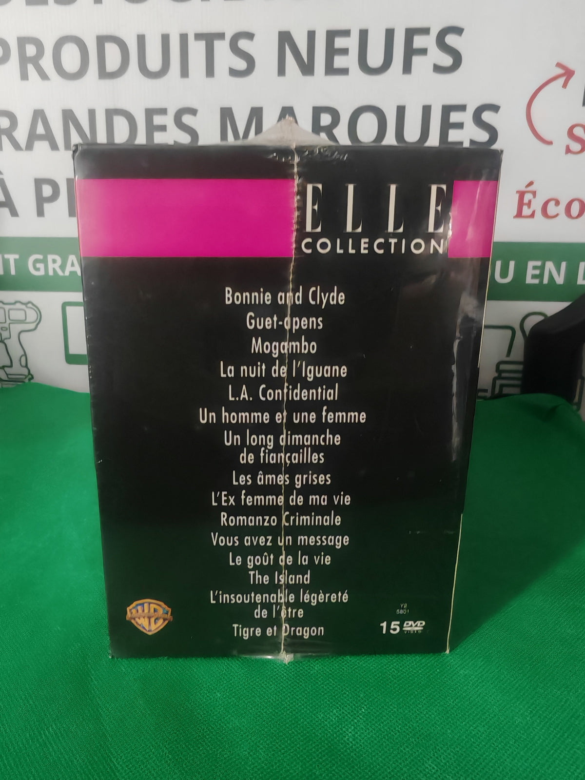 Liste des 15 films du coffret ELLE Collection