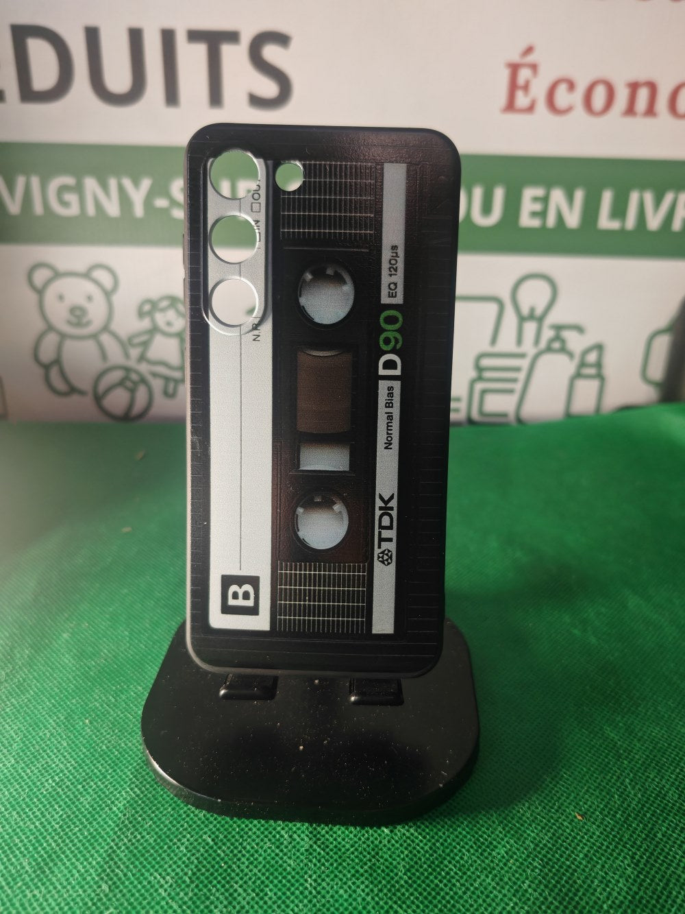 Coque Samsung Galaxy S23 décor cassette TDK