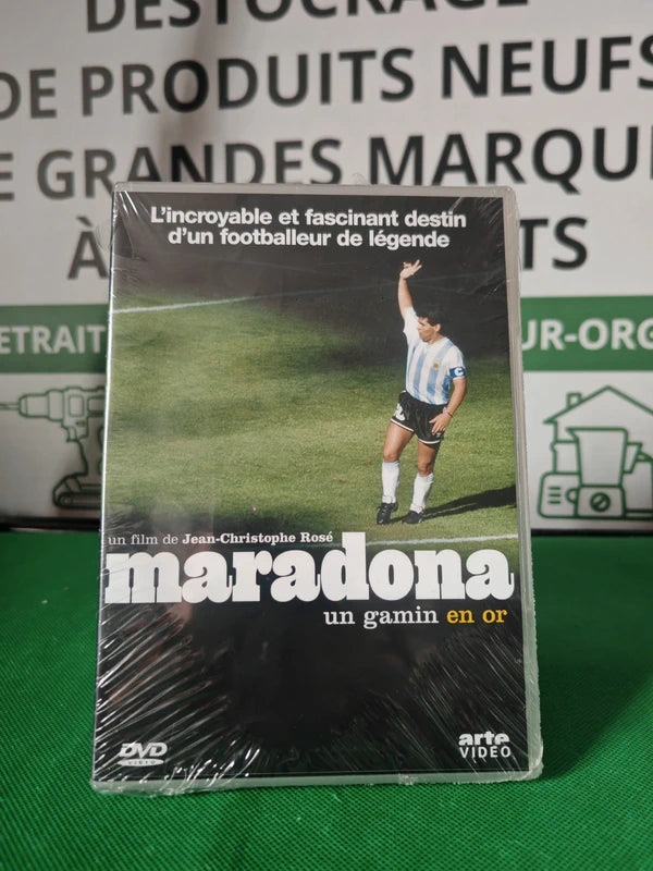 DVD Maradona, un gamin en or, jaquette