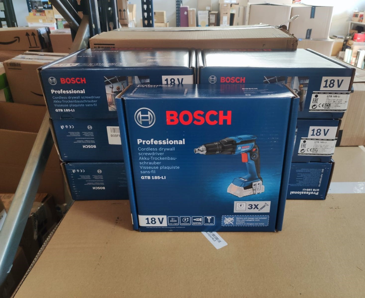 Arrivage de visseuses Bosch Professional dans notre entrepôt