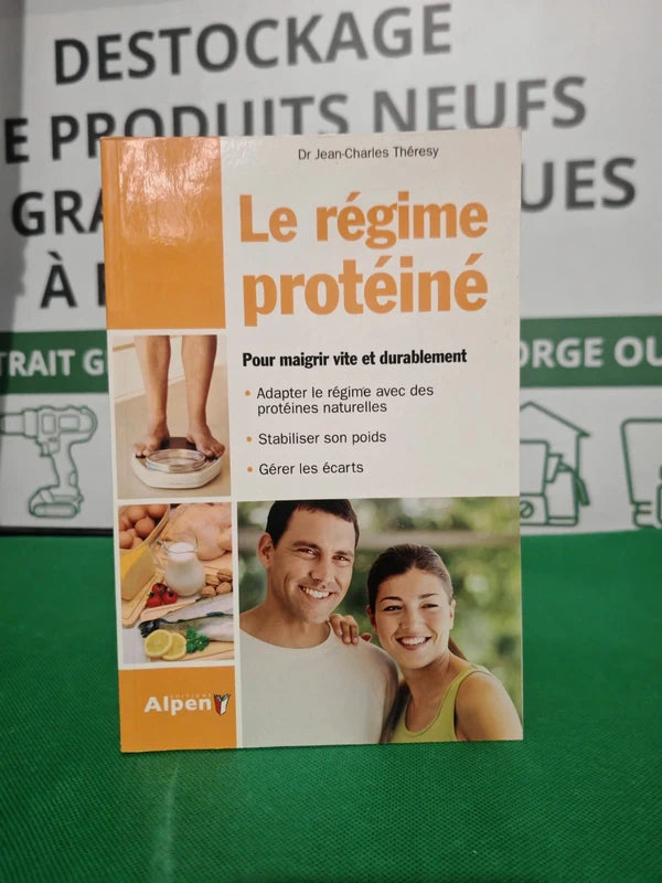 Livre Le régime protéiné, Alpen, couverture