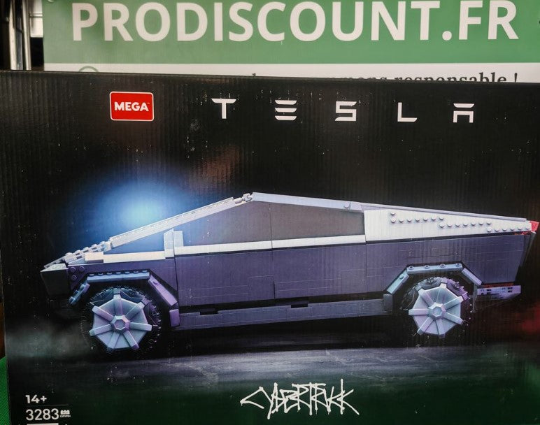 Boîte MEGA Tesla Cybertruck 3283 pièces