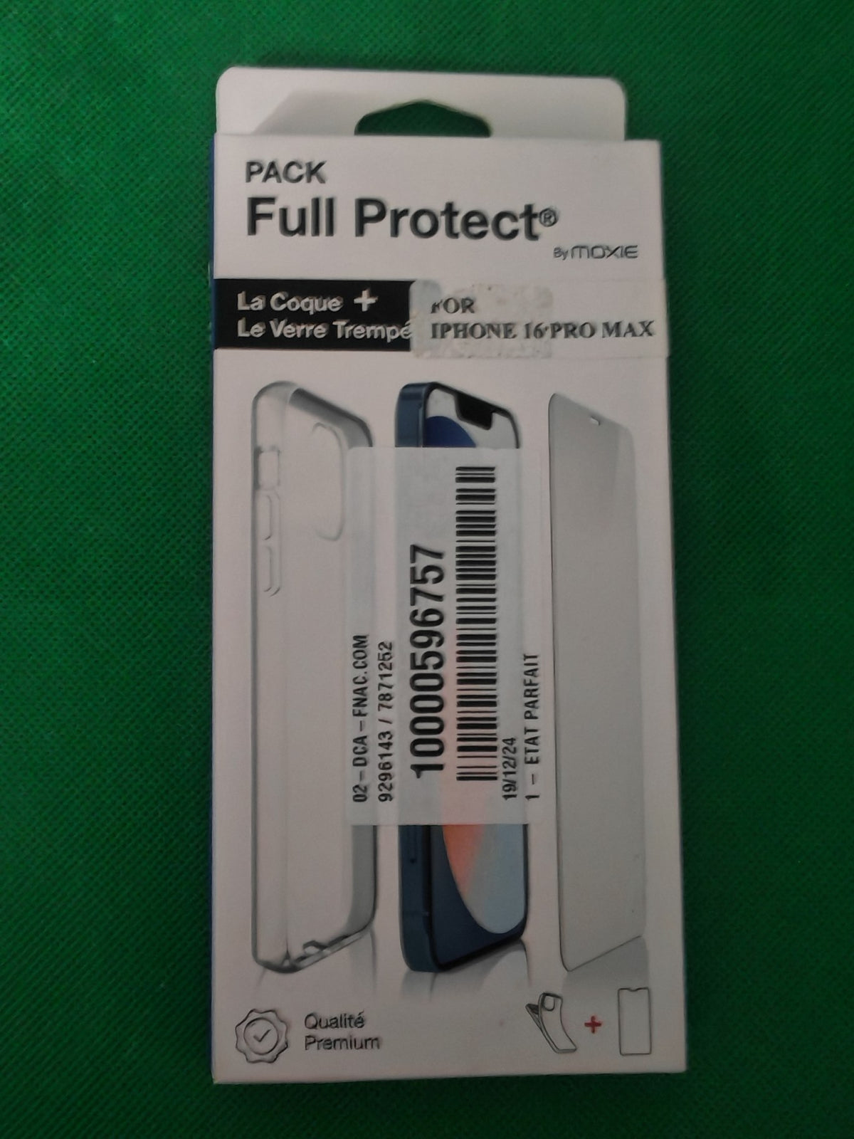Pack Moxie Full Protect pour iPhone 16 Pro Max