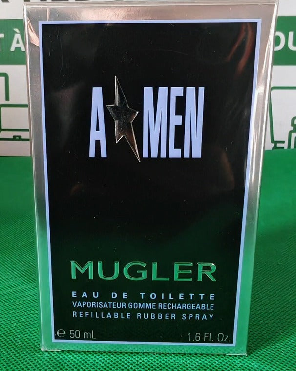 Mugler A*Men eau de toilette 50 ml rechargeable dans sa boîte